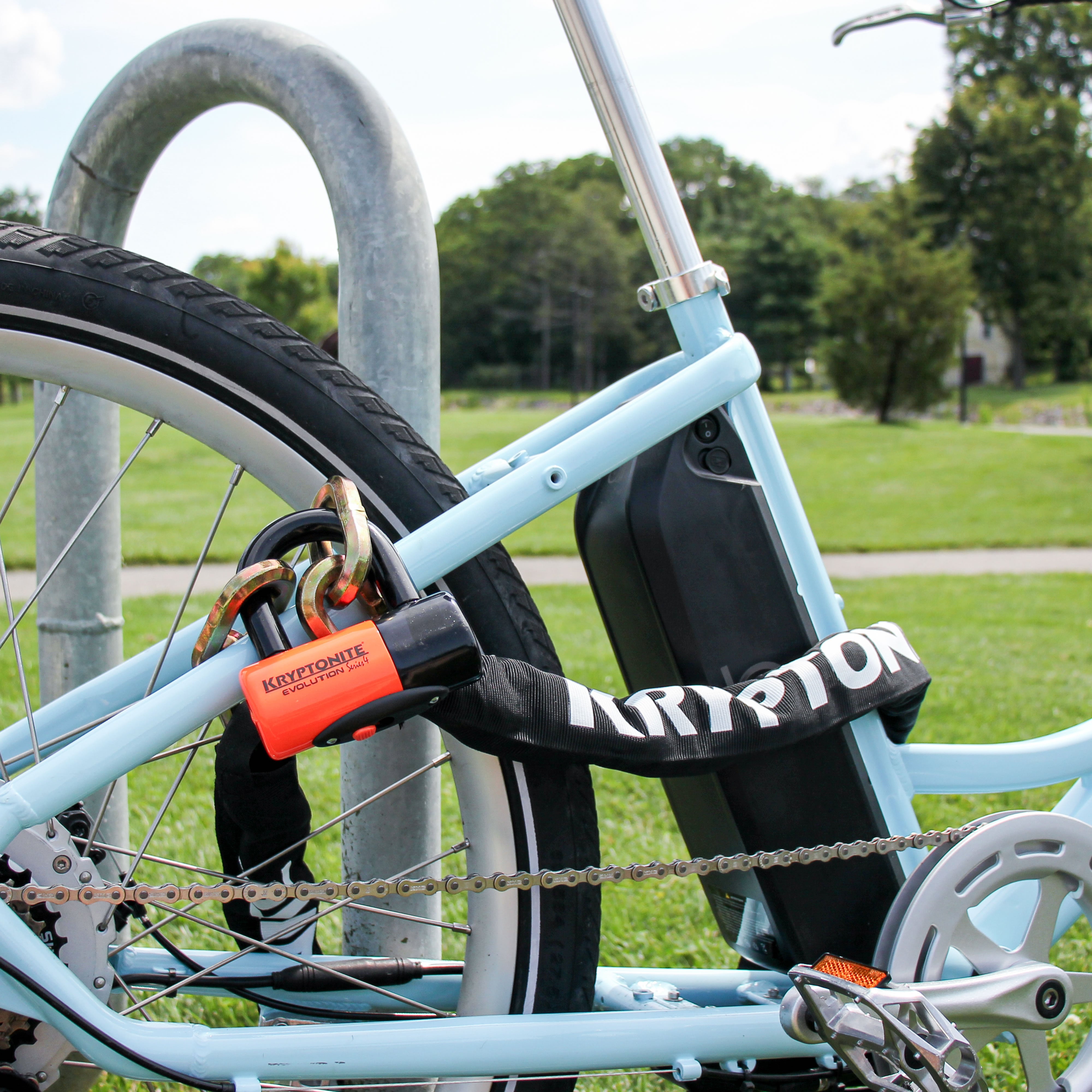 Kryptonite New York 1217 Chain & Evolution 4 Disc Lock