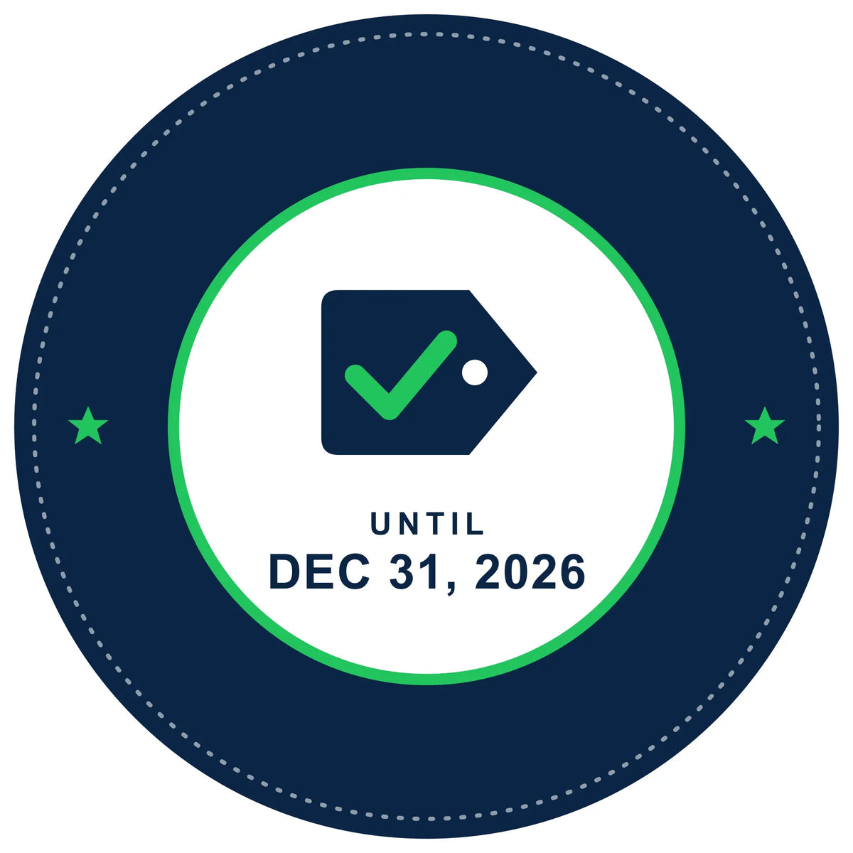 Price match guarantee until December 31, 2026