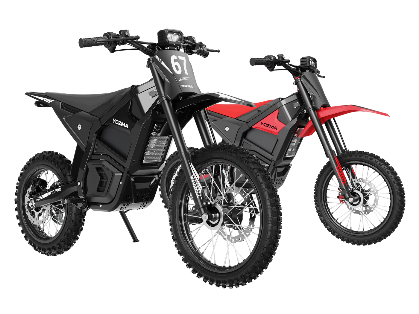 Moto tout-terrain haute performance Yozma IN 10 Pro