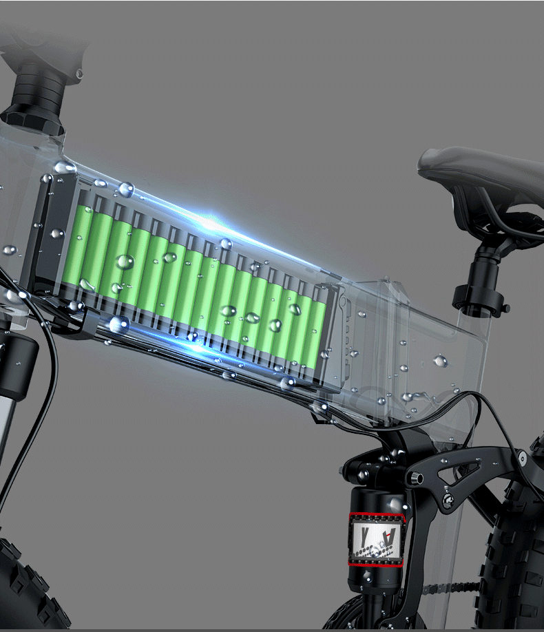 ZB H3 Foldable Electric Fat Bike -26 INCH