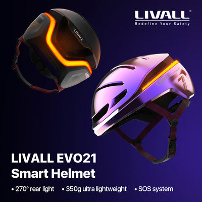 LIVALL SMART HELMET EVO21-EZbike Canada