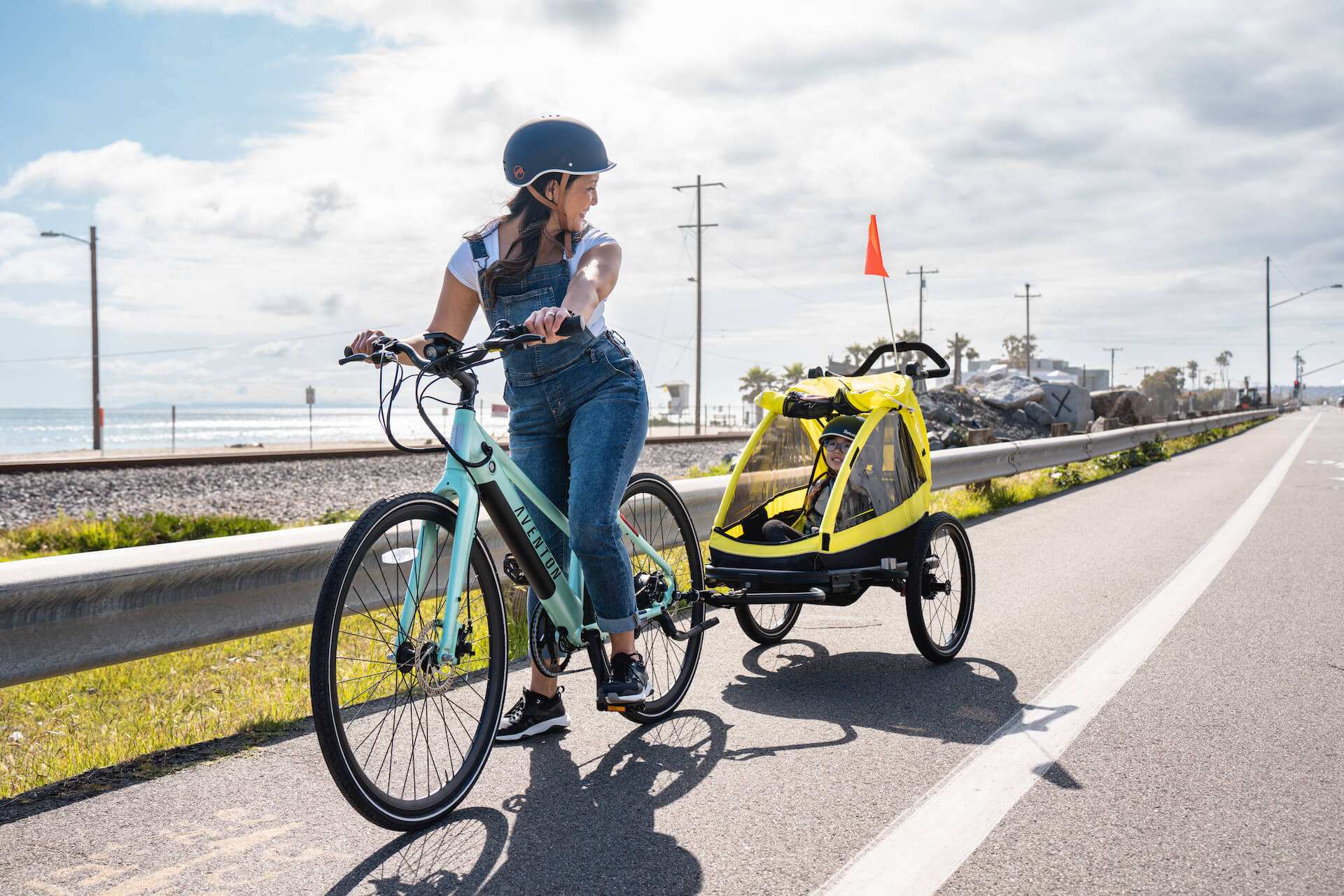 Aventon Single Child Trailer - Main Image