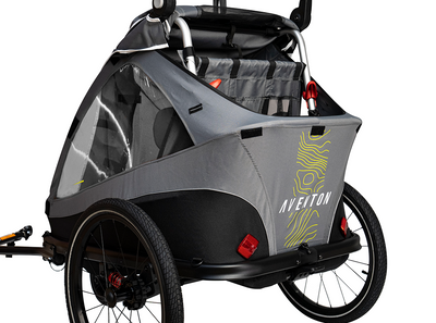 EZbike Canada : Aventon Double Seat Child Trailer