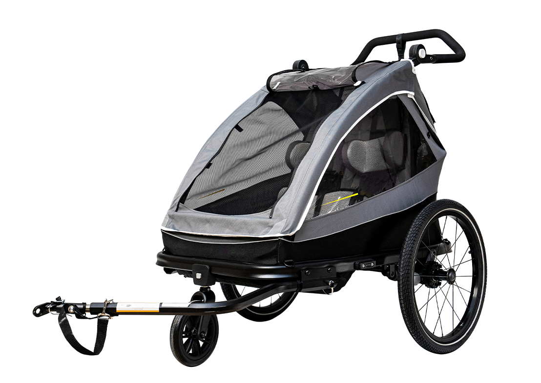 EZbike Canada : Aventon Double Seat Child Trailer