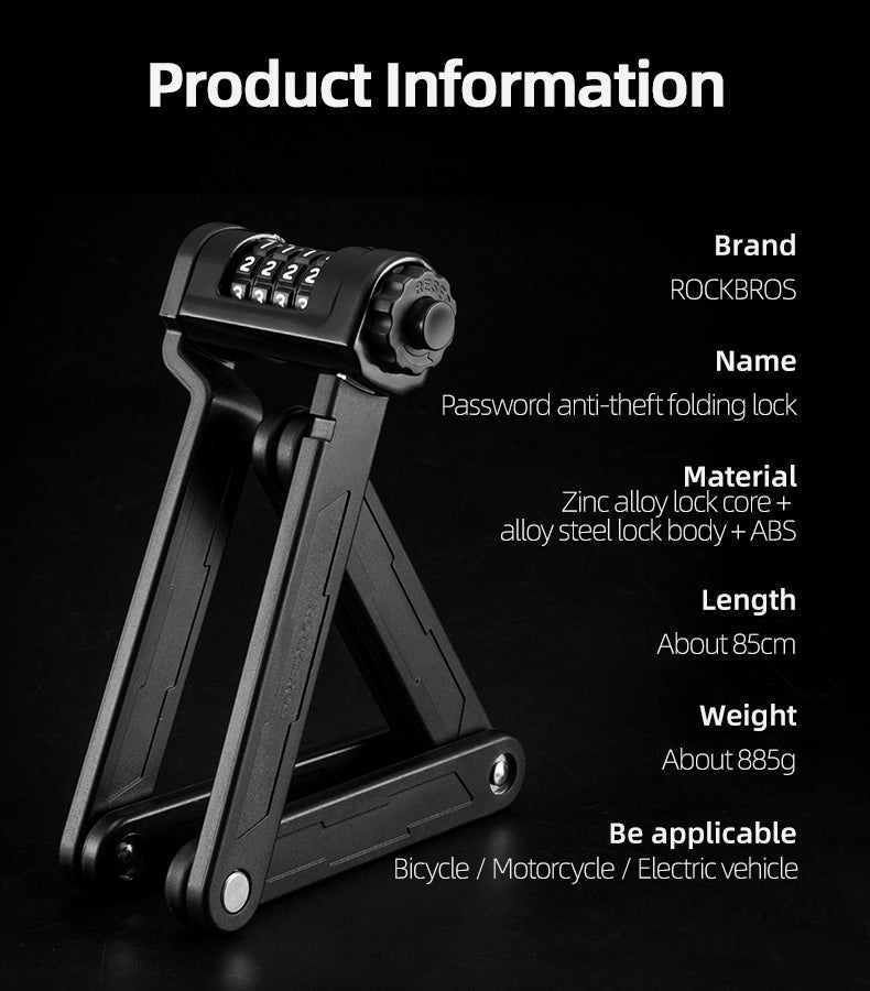 rockbros folding lock
