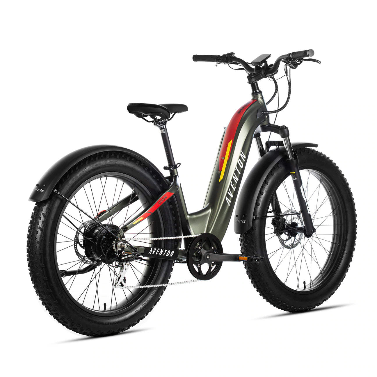 Aventon Aventure Step Through - GREEN M/L-EZbike Canada