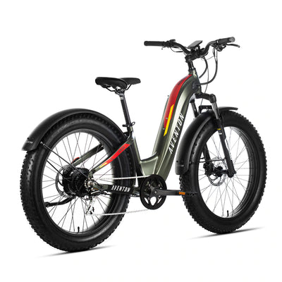 Aventon Aventure Step Through - GREEN M/L-EZbike Canada