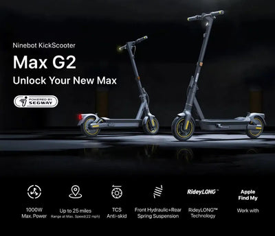 EZbike Canada : Segway Ninebot Max G2 Electric Scooter