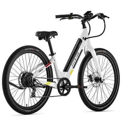 Aventon Pace 350 Next-Gen Step-Through-WHITE-EZbike Canada